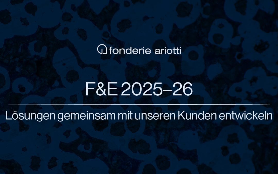 Forschungs und Entwicklungsaktivitäten 2025–26